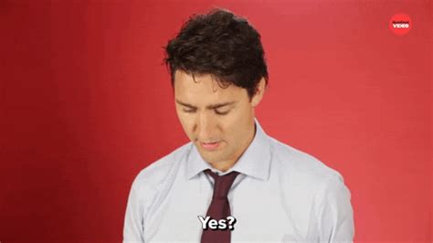 Justin Trudeau Yes GIF By BuzzFeed Find Share On GIPHY