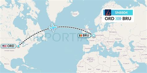 Sn8804 Flight Status Brussels Airlines Chicago To Brussels Dat8804