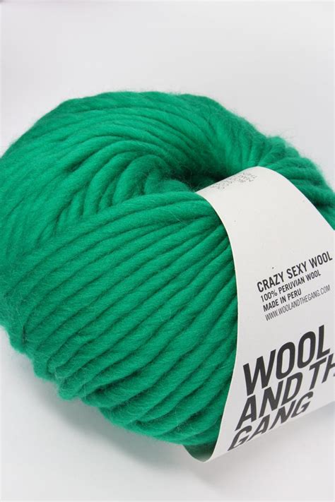 Wool And The Gang Crazy Sexy Wool Emerald Green