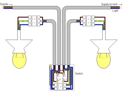 2 Gang 2 Way Light Switch Wiring Diagram Uk - Wiring Diagram Schemas
