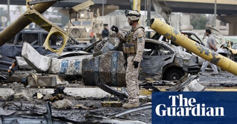 Scores Dead In Iraq Bomb Blasts World News The Guardian