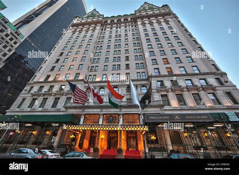 The Plaza Hotel Owned By Fairmont Hotels In Manhattan New York City