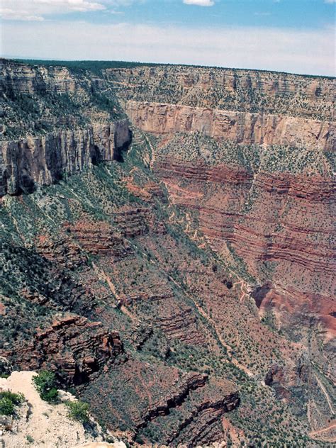 The Bright Angel Trail Grandeur Point Grand Canyon National Park Arizona