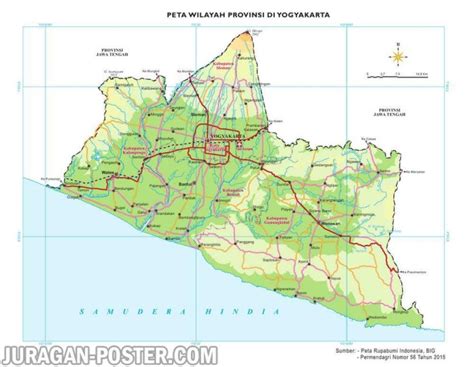 Peta Geomorfologi Yogyakarta