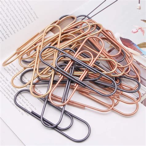 24pack 4 Large Metal Mega Paper Clips Jumbo Files Clips For Home