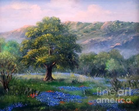 Texas Hill Country Oil Painting Landscape Landscape Paintings