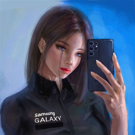 Samsung Virtual Assistant Sam Fanart Ibis Paint X Amino