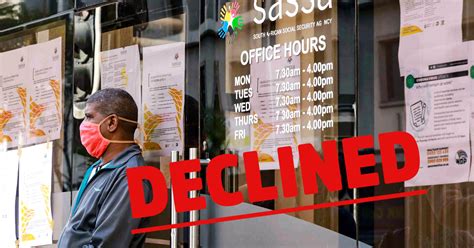 Those who wish to apply. Why is SASSA declining the R350 applications? - National ...