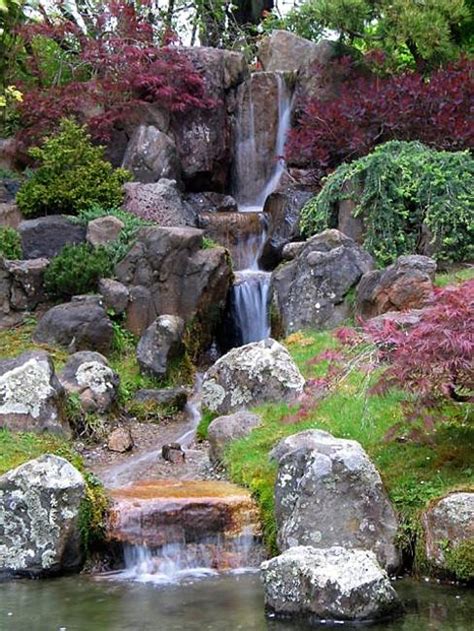 22 Beautiful Waterfalls For Natural Backyard And Front Yard Ladscaping