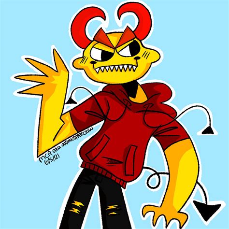 I Drew The Lemon Demon Mascot In My Style If You Saw Me Repost This