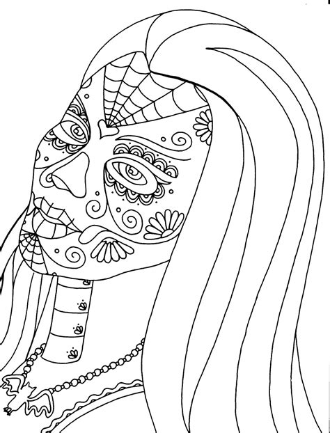 Horror Movie Coloring Pages At Free Printable