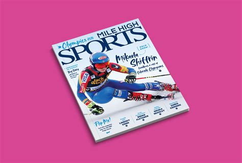 Mile High Sports Magazine Ozzmata Denver Graphic Design And Branding
