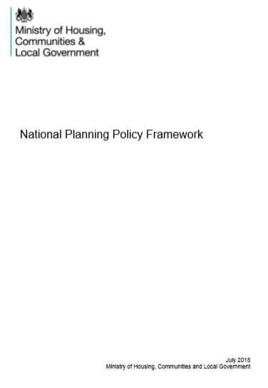 National Planning Policy Framework Sf Planning