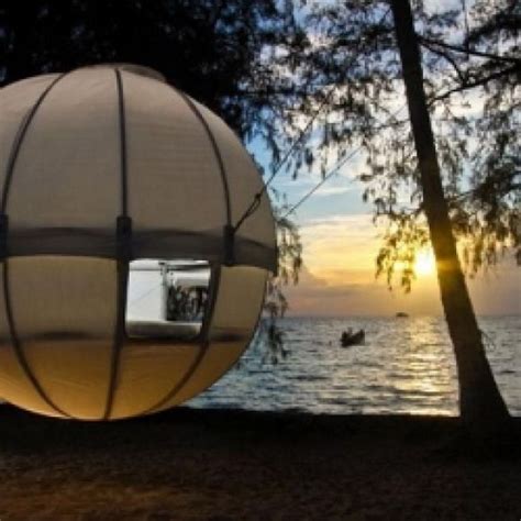 Cocoon Tree The Cocoon Tree Is A Spherical Tent That Allows You To Set