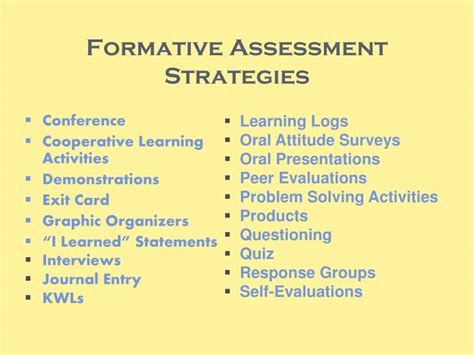 Ppt Formative Assessments Powerpoint Presentation Id4720306