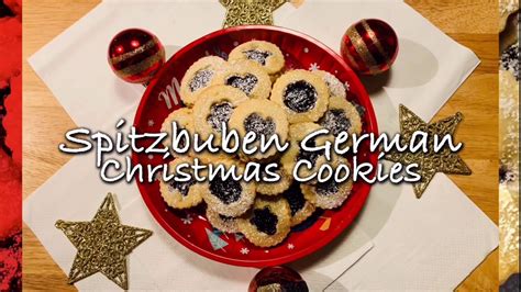 How To Make German Christmas Cookies Spitzbuben Monikas