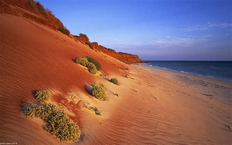 Nature Landscape Beach Desert Australia Wallpapers Hd
