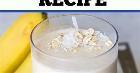 This banana oatmeal smoothie contains banana (shocker!), though the natural sugar from the banana is nicely balanced by the oatmeal and coconut milk aside from the irresistible oatmeal cookie flavors, this banana oatmeal smoothie provides 3 key benefits: Banana Oatmeal Smoothie Recipe For Extreme Rapid Weight ...