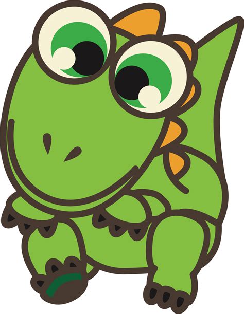 Big Image Cute Dinosaur Clipart Large Size Png Image Pikpng
