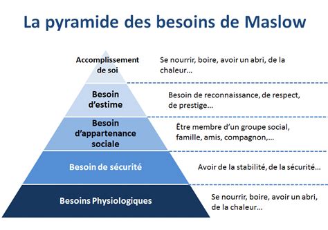 Pyramide Maslow Adonnante Conseil Et Formation