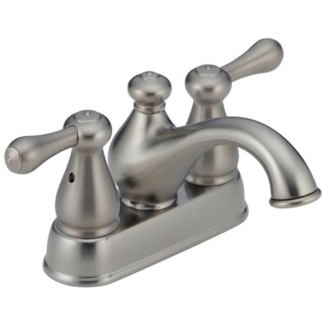 Delta Two Handle Centerset Lavatory Faucet 2578lfss 278ss Ebay