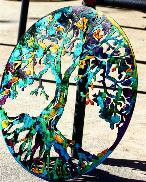15 Inspirations Of Fused Glass And Metal Wall Art