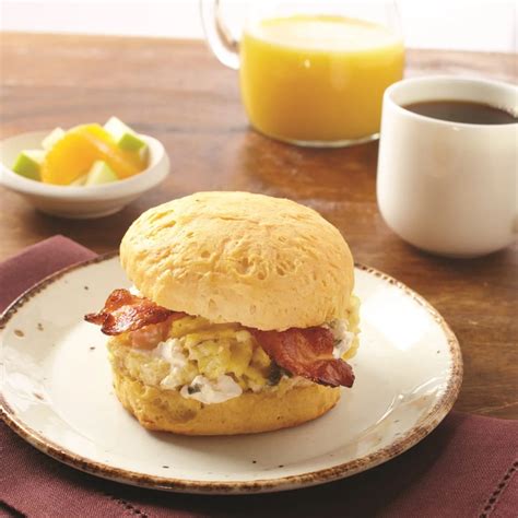 Kraft Bacon And Egg Biscuits Savory