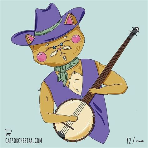 Did Cat Cowboys Play Banjos 🙀💯 Sure In The World Of Catsorchestra