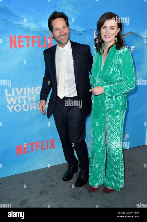 Los Angeles Usa 16th Oct 2019 Paul Rudd And Aisling Bea At The