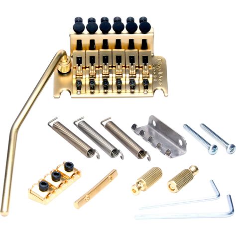 Floyd Rose Special Series Tremolo Bridge With R3 Nut Satin Gold