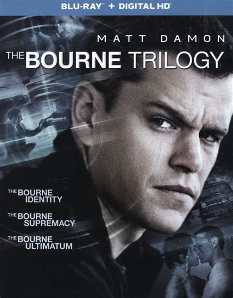 The Bourne Trilogy Includes Digital Copy Blu Ray 3 Discs Best Buy