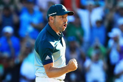 Sergio Garcia Keeps His Cool Wins Masters After Playoff With Justin