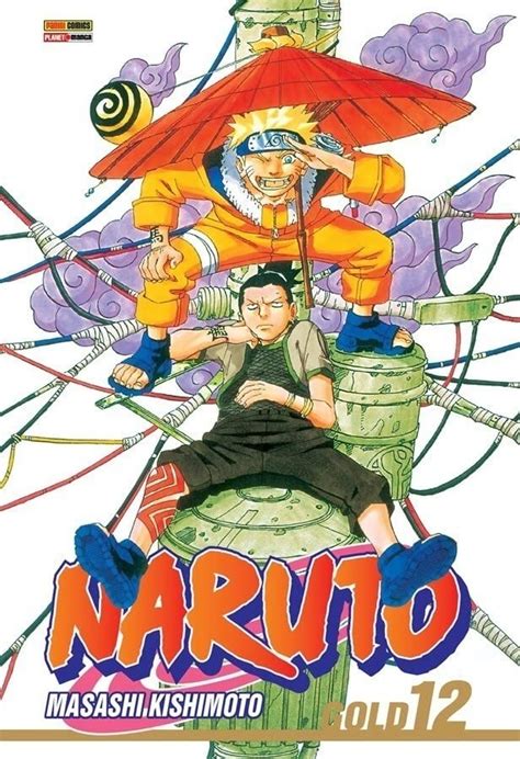 Naruto Gold Masashi Kishimoto Vol12 Mangá Panini