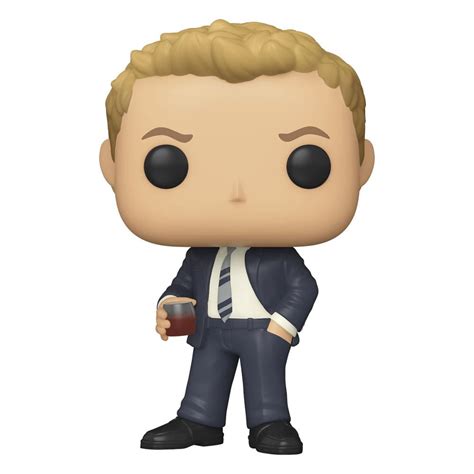 how i met your mother pop tv vinyl figure barney in suit 9 cm