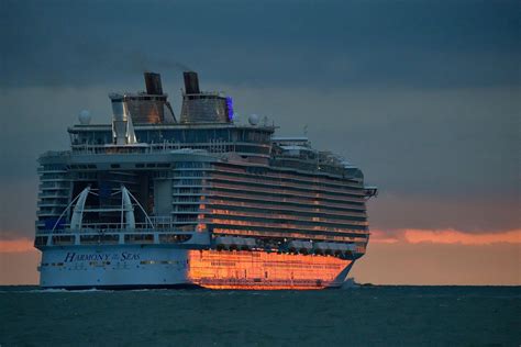 Harmony Of The Seas Tests Begin On Worlds Largest Cruise Ship Wired Uk