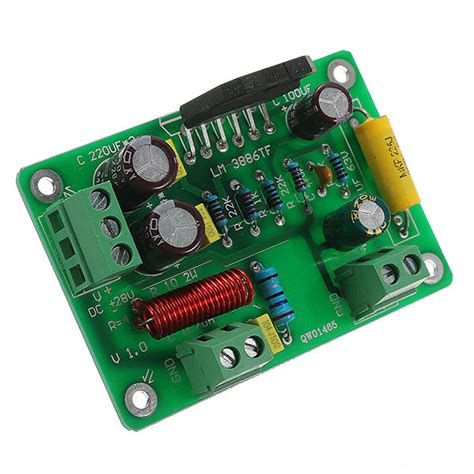 Hifi Lm3886 Tf Mono 68w 4Ω Audio Power Amplifier Board Amp 50w38w 8Ω