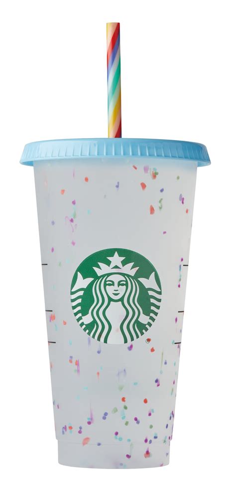 See Starbucks S New Color Changing Confetti Cups POPSUGAR Food