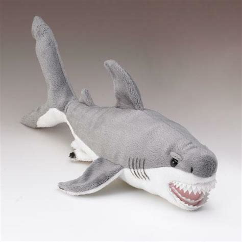 New Great White Shark Stuffed Animal Fish Plush 17 Toy