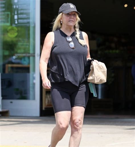 Heather Locklear Looks Unrecognizable As Shes Spotted Makeup Free With