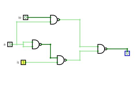 Circuitverse 2 Input Multiplexer Design Using Nand Gates