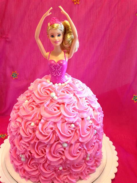 Barbie Cake How To Barbie Birthday Cake Doll