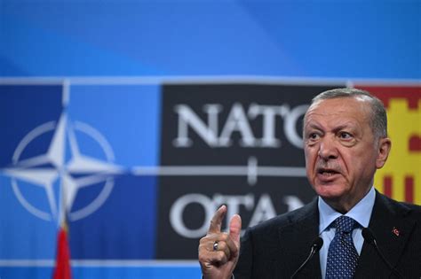 Erdogan Says Turkey Can Still Block Sweden Finlands Nato Bids