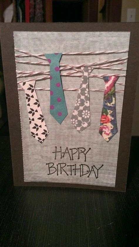 Homemade Birthday Card Ideas For Men
