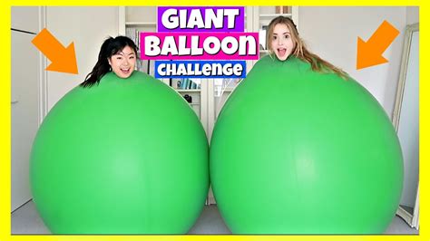 Giant Balloon Challenge Ft Krist Soup Youtube