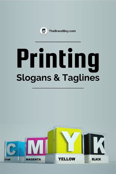 750 Printing Slogans And Taglines Generator Guide Slogan Quote