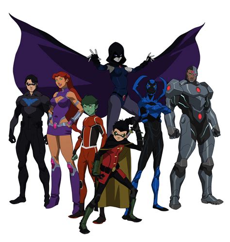 Teen Titans Dc Animated Film Universe Heroes Wiki Fandom Powered