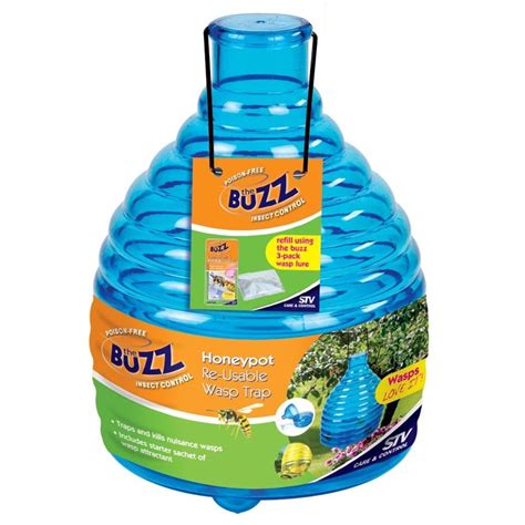 The Buzz Honeypot Wasp Trap With Bait Bunnings Warehouse