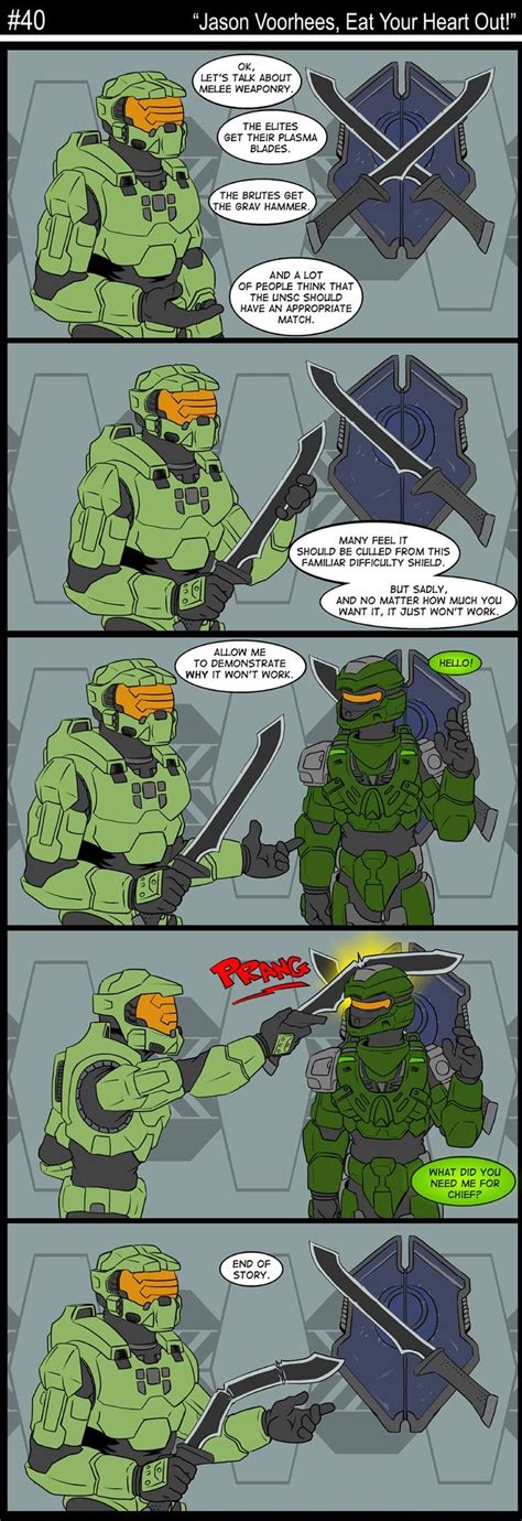 Another Halo Comic Strip Halo Funny Halo Game Halo Video Game