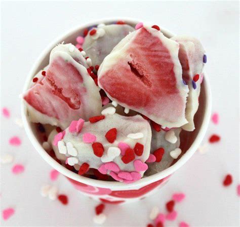 Valentines Day Snack Idea Yogurt Covered Strawberries Recipe Yogurt Covered Strawberries