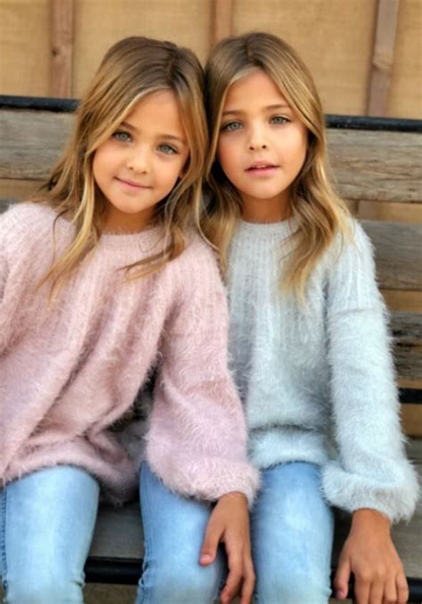 The Clements Twins Beautiful Little Girls Cute Kids Fashion Little